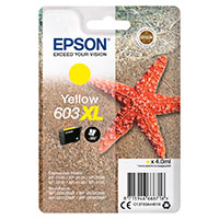 Epson 603XL Blkpatron (Gul) 350 sider