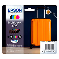 Epson 405 Multipack Blkpatron (350/300 sider) Sort/Cyan/Magenta/Gul