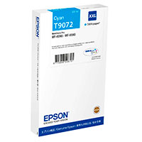 Epson T9072 Blkaptron (7000 sider) Cyan