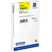 Epson T9074 Blkpatron (7000 sider) Gul