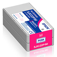 Epson SJIC22P Blkpatron (32,5ml) Magenta