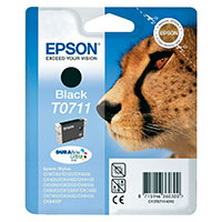 Epson T0711 Blkpatron (Sort) 240 sider