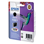 Epson T0801 Blkpatron (7,4ml) Sort