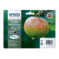 Epson T1295 Blkpatron (Sort/Cyan/Magenta/Gul) 4-pack