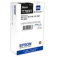 Epson T7891 XXL Blkpatron (4000 sider) Sort