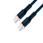 EPZI USB-C Kabel 1m (USB-C/USB-C) Navyblå