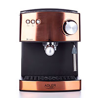Espressomaskine (1,6 liter) Guld - Adler