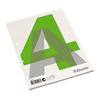 Esselte Linieret Toplimet Standard Blok 4H (A4) 100 ark