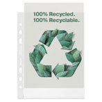 Esselte Recycled Plastlomme 70my - Prget (A5) 100-pack