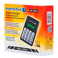 EverActive NC-450 Batterilader (4xAA/AAA)