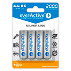 EverActive Silver Line Genopladelige AA batterier (2000mAh) 4pk