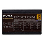 Evga SuperNOVA 850 GM Strmforsyning 80+ Gold (850W)