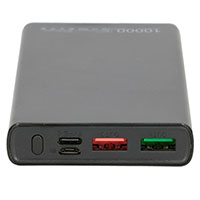 Extralink EPB-067B 22,5W Powerbank 10.000 mAh (Micro USB/USB-C) Sort