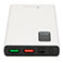 Extralink EPB-067W 22,5W Powerbank 10.000 mAh (Micro USB/USB-C) Hvid