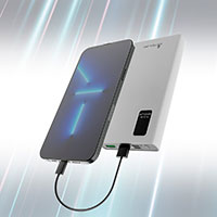 Extralink EPB-067W 22,5W Powerbank 10.000 mAh (Micro USB/USB-C) Hvid