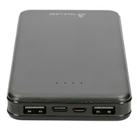 Extralink EPB-078B Powerbank 10.000 mAh (USB-A/Micro USB/USB-C) Sort