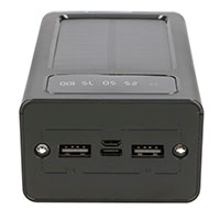 Extralink EPB-093 Powerbank m/Solcelle 30.000 mAh (Micro USB/USB-C)
