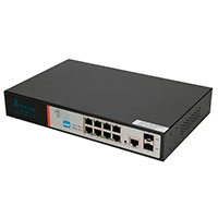 Extralink VICTOR Netværk Switch 8 port - 10/100/1000 (150W)