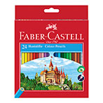 Faber-Castell Castle Farveblyanter (24 farver)