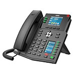 Fanvil X4U Enterprise VoIP Telefon m/Display (Bluetooth/WiFi/PoE)