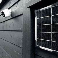 Fesh Smart Home Solpanel til Udendrs Overvgningskamera