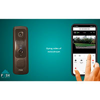 Fesh Smart Home Videodørklokke m/modtager