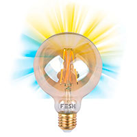 Fesh Wi-Fi Globe XL LED Filament pære E27 - 5,5W (40W)