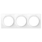 Fibaro Walli Triple Cover Plate (FG-Wx-PP-0004) Hvid