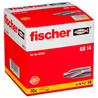 Fischer GB14 14x75mm Gasbetondybel (Gasbeton) 10 stk