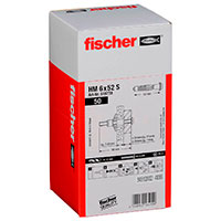 Fischer HM 6x52 S Hulrumsmetaldybel (1 lag Gips) 50 stk
