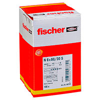 Fischer N-S 6x60mm Smdybel (Murvrk/beton) 100 stk