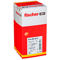 Fischer N-S 6x80mm Smdybel (Murvrk/beton) 100 stk