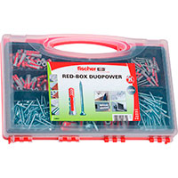 Fischer Redbox DuoPower Sortimentbox (Universal) 280 stk