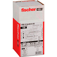 Fischer UltraCut FBS II Betonskrue 6x40mm (Beton) 100 stk