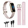 Fitbit Luxe Ltd. Ed. Gift Bundle Tracker - Lunar White