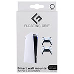 Floating Grip PS5/Controller Vægbeslag (Bundle) Hvid