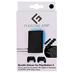 Floating Grip PS5/Controller Vægbeslag (Deluxe) Sort/Blå