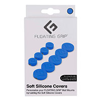 Floating Grip Vægbeslags covers (Blød silikone) Blå