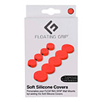 Floating Grip Vægbeslags covers (Blød silikone) Rød