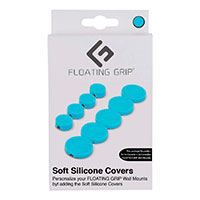 Floating Grip Vægbeslags covers (Blød silikone) Tyrkis