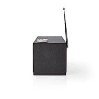FM- og Internetradio 18W (m/Bluetooth) Nedis RDIN3000BK