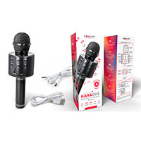 Forever BMS-300 Bluetooth Mikrofon m/Hjttaler - Sort