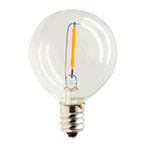 Forever Globe FiIament LED pære til E12 lyskæde (0,5W) 6pk