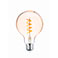 Forever Globe LED Filament pre E27 Guld - 4W (25W) Hvid