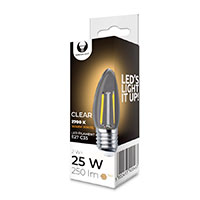 Forever Kerte LED Filament pre E27 - 2W (20W) Hvid