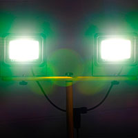 Forever LED Arbejdslampe m/tripod - 2x30W (4500K)