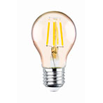 Forever LED Filament pære E27 Guld - 4W (30W) Hvid