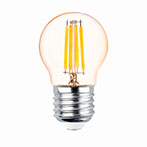 Forever LED Filament pære E27 Guld - 4W (35W) Hvid