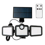 Forever Light Sunari FLS-04 LED Solar Lamp m/SMD+PIR 10W (800lm) Kold hvid