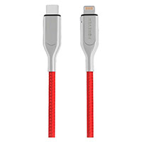 Forever Lightning kabel MFi - 1,5m (USB-C/Lightning) Rd